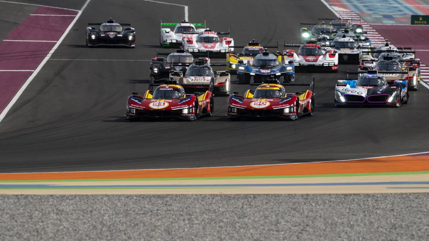 Qatar 1812km race start